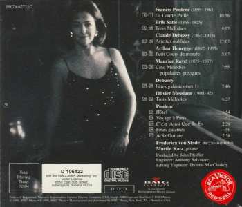 CD Frederica von Stade: Voyage À Paris