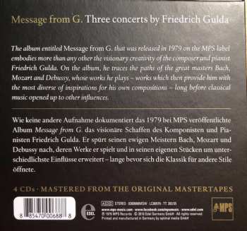 4CD Friedrich Gulda: Message From G.