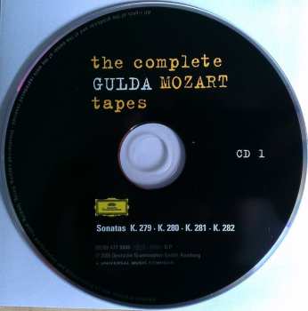 6CD/Caja Wolfgang Amadeus Mozart: The Complete Gulda Mozart Tapes