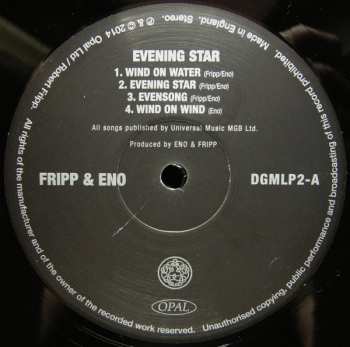 LP Fripp & Eno: Evening Star LTD