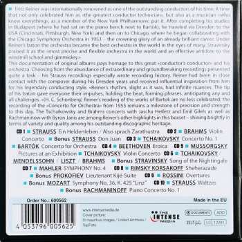 10CD/Caja Fritz Reiner: Fritz Reiner & The Chicago Symphony Orchestra: Milestones Of A Legendary Conductor