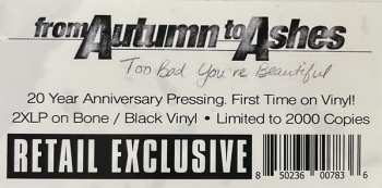 2LP From Autumn To Ashes: Too Bad You're Beautiful LTD