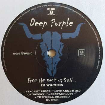 3LP Deep Purple: From The Setting Sun... (In Wacken)