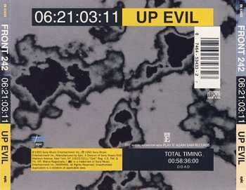 CD Front 242: 06:21:03:11 Up Evil