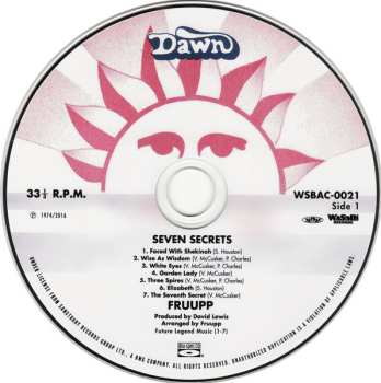 CD Fruupp: Seven Secrets LTD