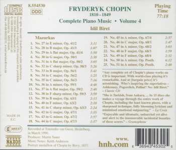 CD Frédéric Chopin: Mazurkas (Volume 2)