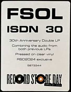 2LP The Future Sound Of London: ISDN CLR