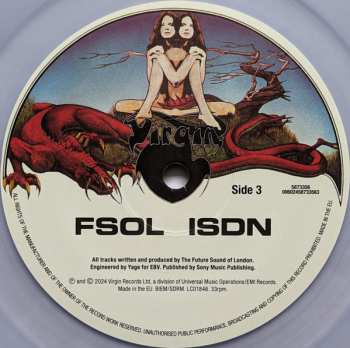 2LP The Future Sound Of London: ISDN CLR