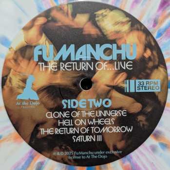 LP Fu Manchu: The Return Of...Live CLR | LTD