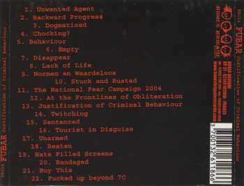 CD F.U.B.A.R.: Justification Of Criminal Behaviour