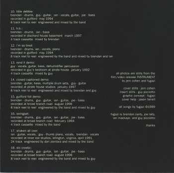 CD Fugazi: Instrument Soundtrack