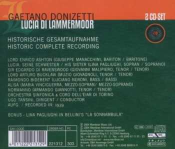 2CD Gaetano Donizetti: Lucia Di Lammermoor