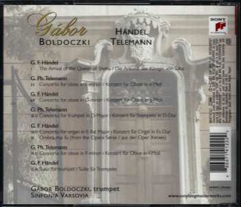 CD Gábor Boldoczki: Händel Telemann