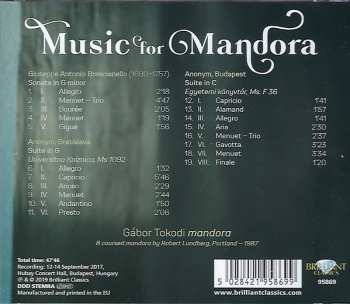 CD Tokodi Gábor: Music For Mandora