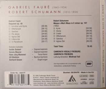 CD Robert Schumann: Requiem / Messe C-moll = Mass In C Minor