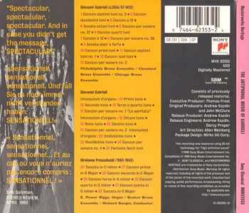 CD Giovanni Gabrieli: The Antiphonal Music Of Gabrieli