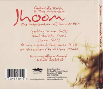 CD Gabrielle Roth & The Mirrors: Jhoom (The Intoxication Of Surrender)