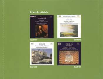 CD Gaetano Donizetti: Double Concerto / Flute Concertino / Clarinet Concertino