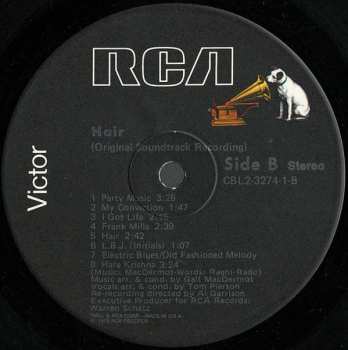 2LP Galt MacDermot: Hair (Original Soundtrack Recording)