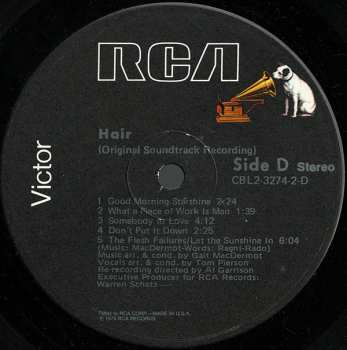 2LP Galt MacDermot: Hair (Original Soundtrack Recording)