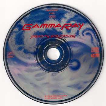 CD Gamma Ray: Insanity And Genius