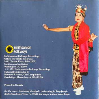 CD Gandrung Temu: Songs Before Dawn: Gandrung Banyuwangi