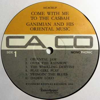 LP Ganimian & His Orientals: Come With Me To The Casbah