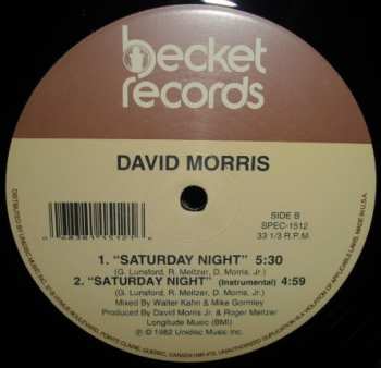 LP Garfield Fleming: Don't Send Me Away / Saturday Night