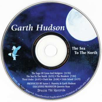 CD Garth Hudson: The Sea To The North