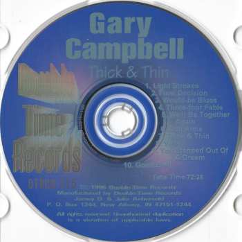 CD Gary Campbell: Thick & Thin