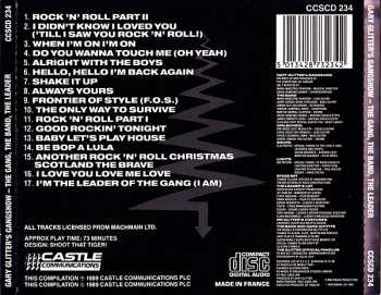 CD Gary Glitter: Gary Glitter's Gangshow: The Gang, The Band, The Leader