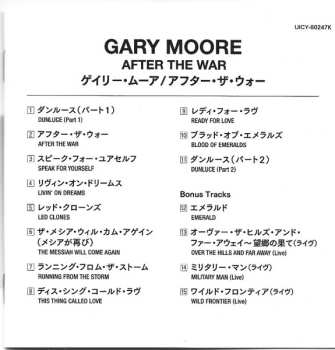 CD Gary Moore: After The War