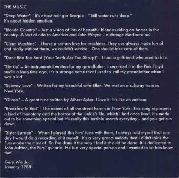 CD Gary Windo: Deep Water