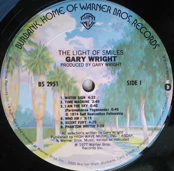 LP Gary Wright: The Light Of Smiles
