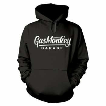 Merch Gas Monkey Garage: Sudadera con capucha Large Script