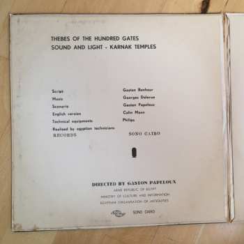 2LP Georges Delerue: Karnak Temples (Thebes Of The Hundred Gates - Sound And Light)