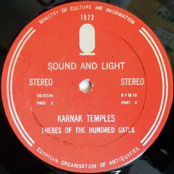 2LP Georges Delerue: Karnak Temples (Thebes Of The Hundred Gates - Sound And Light)