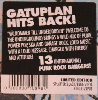 LP Gatuplan: Välkommen Till Underjorden CLR