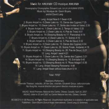 CD Gavin Bryars: Amjad