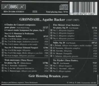 CD Agathe Backer Grøndahl: Geir Henning Braaten Plays Piano Music By Agathe Backer Grøndahl