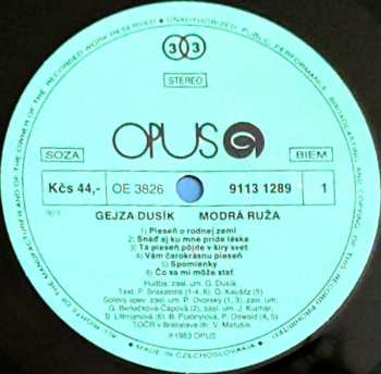 LP Gejza Dusík: Modrá Ruža