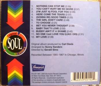 CD Gene Chandler: The Girl Don't Care