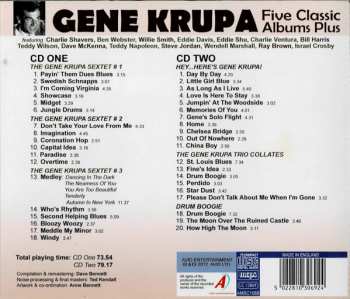 2CD Gene Krupa: Five Classic Albums Plus