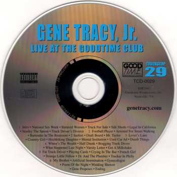 CD Gene Tracy, Jr.: Live At The Goodtime Club