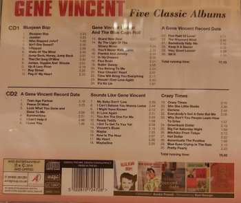 2CD Gene Vincent: Five Classic Albums