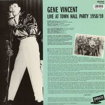 LP Gene Vincent: Live At Town Hall Party 1958/59
