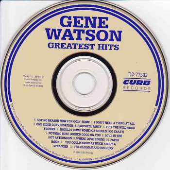 CD Gene Watson: Greatest Hits