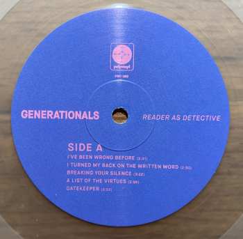 LP Generationals: Reader As Detective  CLR