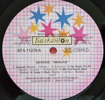 LP Genesis: Abacab