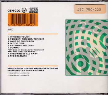 CD Genesis: Invisible Touch